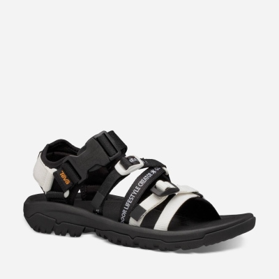 Teva Hurricane XLT2 Alp - Snow Peak Men's Black / White Sandals CA39037 Canada Online